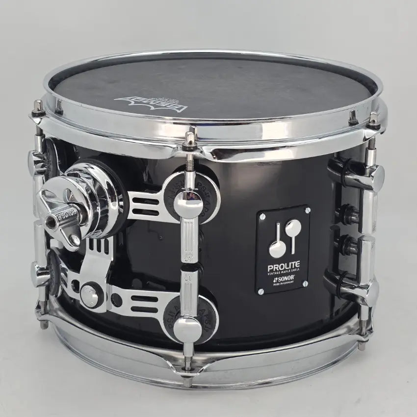 Used Sonor Prolite Tom 10x8 Black Sparkle - Very Good - Drum Center Of Portsmouth
