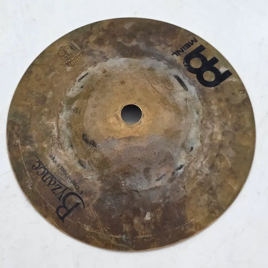 Used Meinl Benny Grab Crasher Hats 6" - Very Good - Drum Center Of Portsmouth