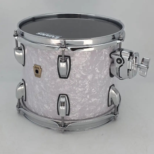 Used Ludwig Classic Maple 10x8 Tom White Marine Pearl - Good - Drum Center Of Portsmouth