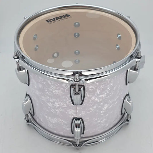Used Ludwig Classic Maple 10x8 Tom White Marine Pearl - Good - Drum Center Of Portsmouth