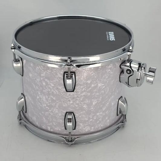 Used Ludwig Classic Maple 12x9 Tom White Marine Pearl - Good - Drum Center Of Portsmouth