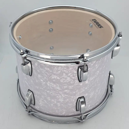 Used Ludwig Classic Maple 12x9 Tom White Marine Pearl - Good - Drum Center Of Portsmouth