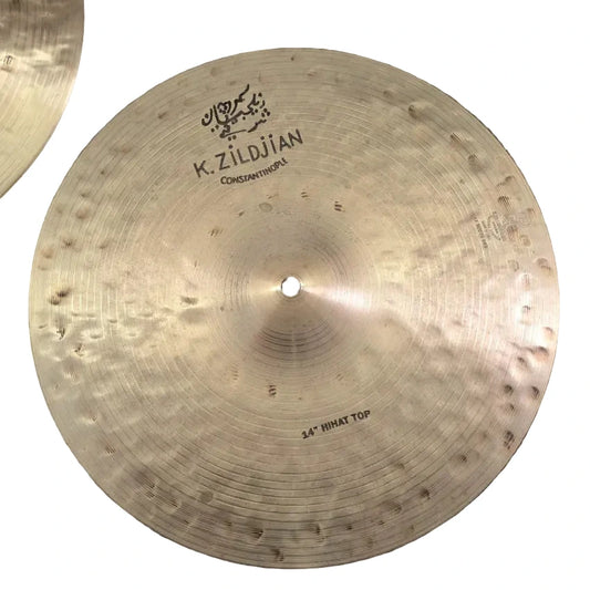 Used Zildjian K Constantinople Hi Hat Cymbals 14" 958/1192 grams - Good - Drum Center Of Portsmouth