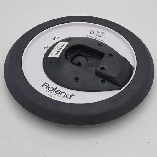 Used Roland CY-12 R/C Cymbal Ride/Crash Pad - Good - Drum Center Of Portsmouth