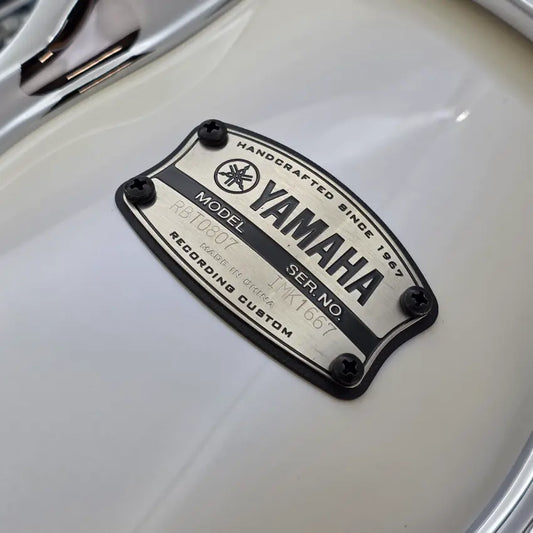 Yamaha Recording Custom Rack Tom Polar White 8x7 - Drum Center Of Portsmouth