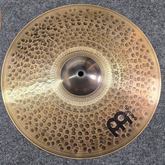 Used Meinl Pure Alloy Custom Medium Thin Hi Hat Cymbals 15" - Very Good - Drum Center Of Portsmouth