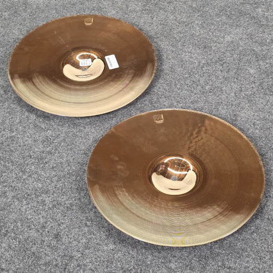 Used Meinl Pure Alloy Custom Medium Thin Hi Hat Cymbals 15" - Very Good - Drum Center Of Portsmouth