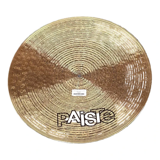 Used Paiste Signature Traditionals Light Flat Ride Cymbal 20" - Very Good - Drum Center Of Portsmouth