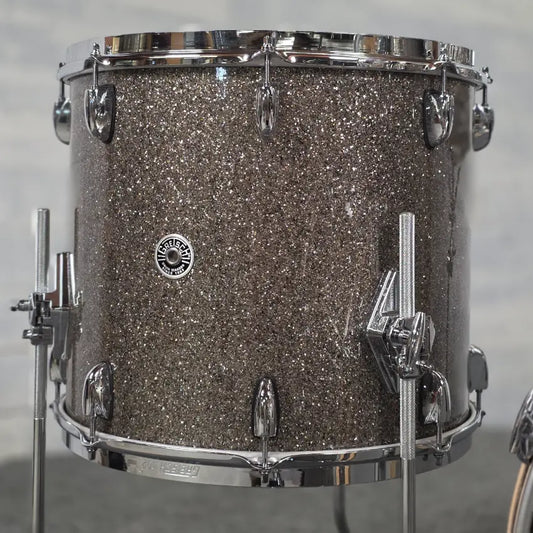 Used Gretsch Brooklyn 4pc Drum Set Twilight Glass - Very Good - Drum Center Of Portsmouth