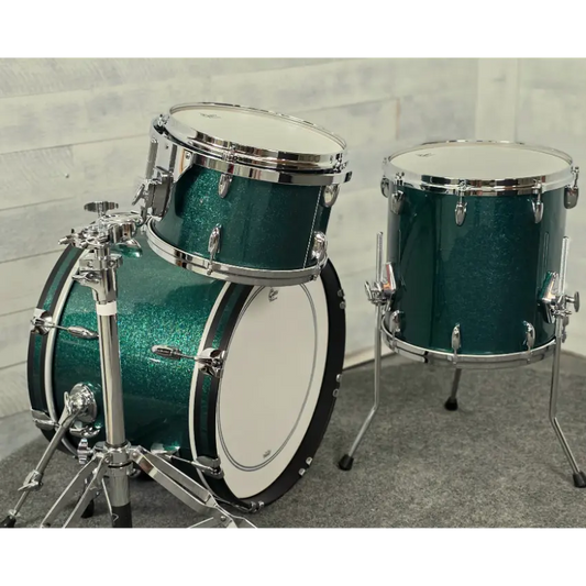 Gretsch USA Custom 3pc Drum Set 20/12/14 Cadillac Green Sparkle - DCP Exclusive! - Drum Center Of Portsmouth