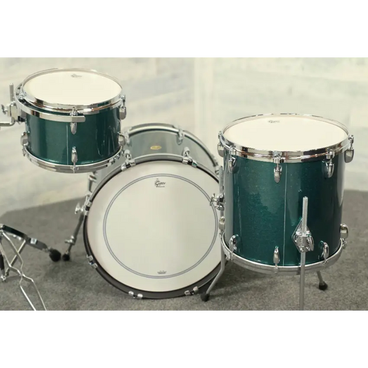 Gretsch USA Custom 3pc Drum Set 20/12/14 Cadillac Green Sparkle - DCP Exclusive! - Drum Center Of Portsmouth