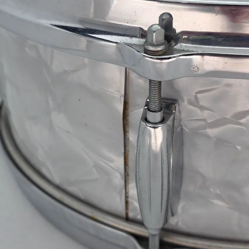 Used Vintage Gretsch Dixieland Snare Drum 14x5 White Marine Pearl - Good - Drum Center Of Portsmouth