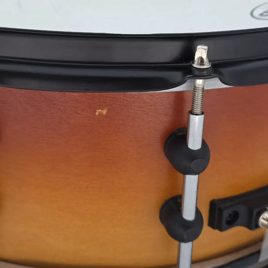 Used RMV Snare Drum 14x5.5 Orange to Natural Burst w/Black Hardware - Good - Drum Center Of Portsmouth