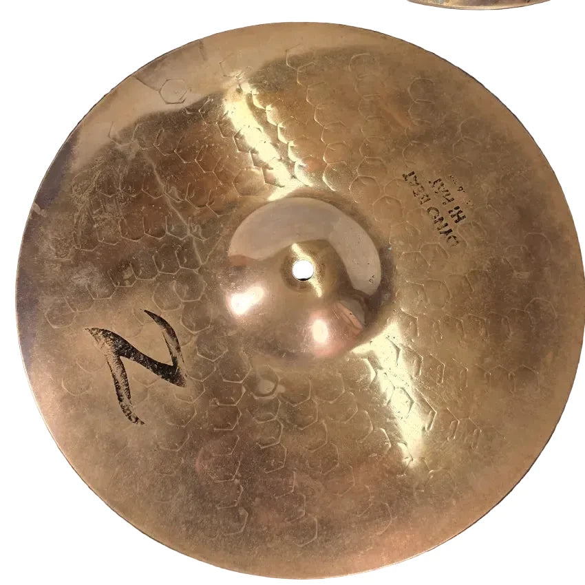 Used Zildjian Z Dyno Beat Hi Hat Cymbals 14" - Good - Drum Center Of Portsmouth