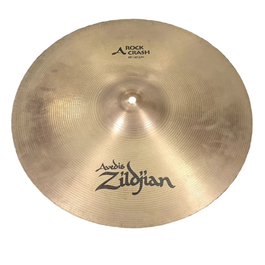 Used Zildjian A Rock Crash Cymbal 18" - Good - Drum Center Of Portsmouth
