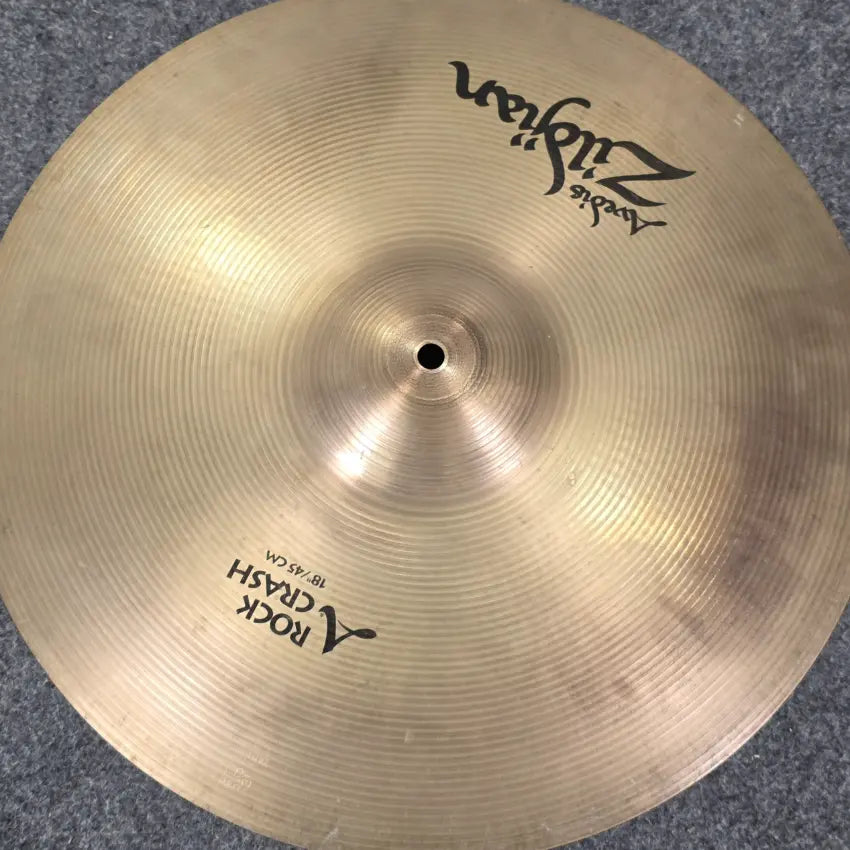Used Zildjian A Rock Crash Cymbal 18" - Good - Drum Center Of Portsmouth
