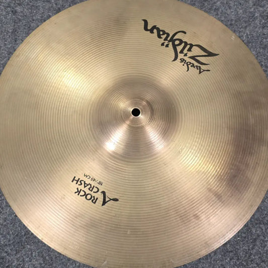 Used Zildjian A Rock Crash Cymbal 18" - Good - Drum Center Of Portsmouth