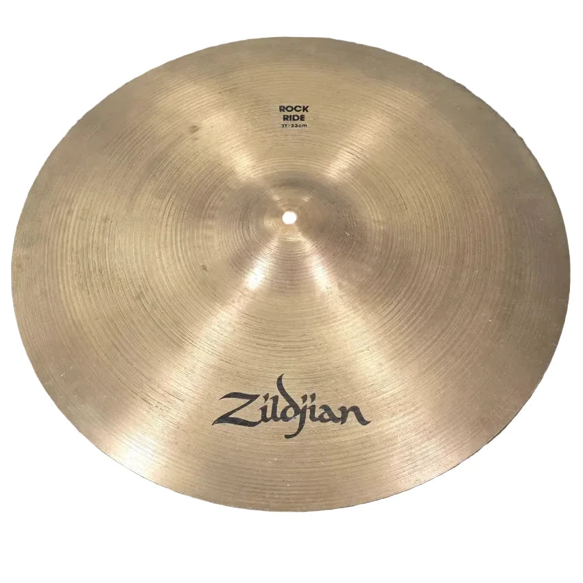 Used Zildjian Rock Ride Cymbal 21" - Good - Drum Center Of Portsmouth
