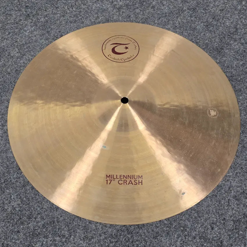 Used Turkish Millenium Crash Cymbal 17" - Good - Drum Center Of Portsmouth