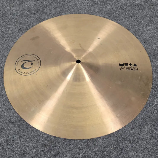 Used Turkish Meta Classic Crash Cymbal 17" - Good - Drum Center Of Portsmouth