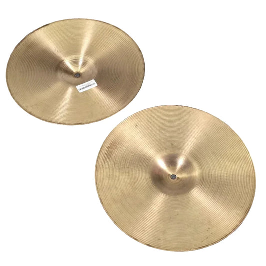 Used Zildjian A Rock Hi Hat Cymbals 14" - Good - Drum Center Of Portsmouth
