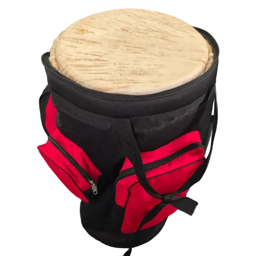 Used Hand Carved Djembe 14" w/Bag - Good - Drum Center Of Portsmouth
