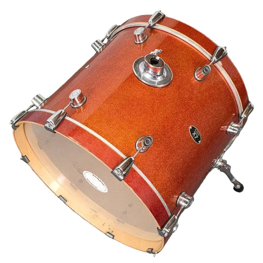 Used PDP X7 Series Bass Drum 22x18 Orange Sparkle - Good - Drum Center Of Portsmouth