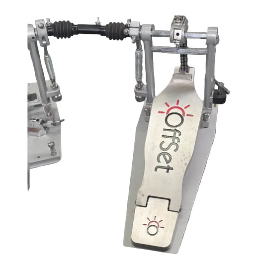 Used Offset Double Bass Drum Pedal - Very Good - Drum Center Of Portsmouth