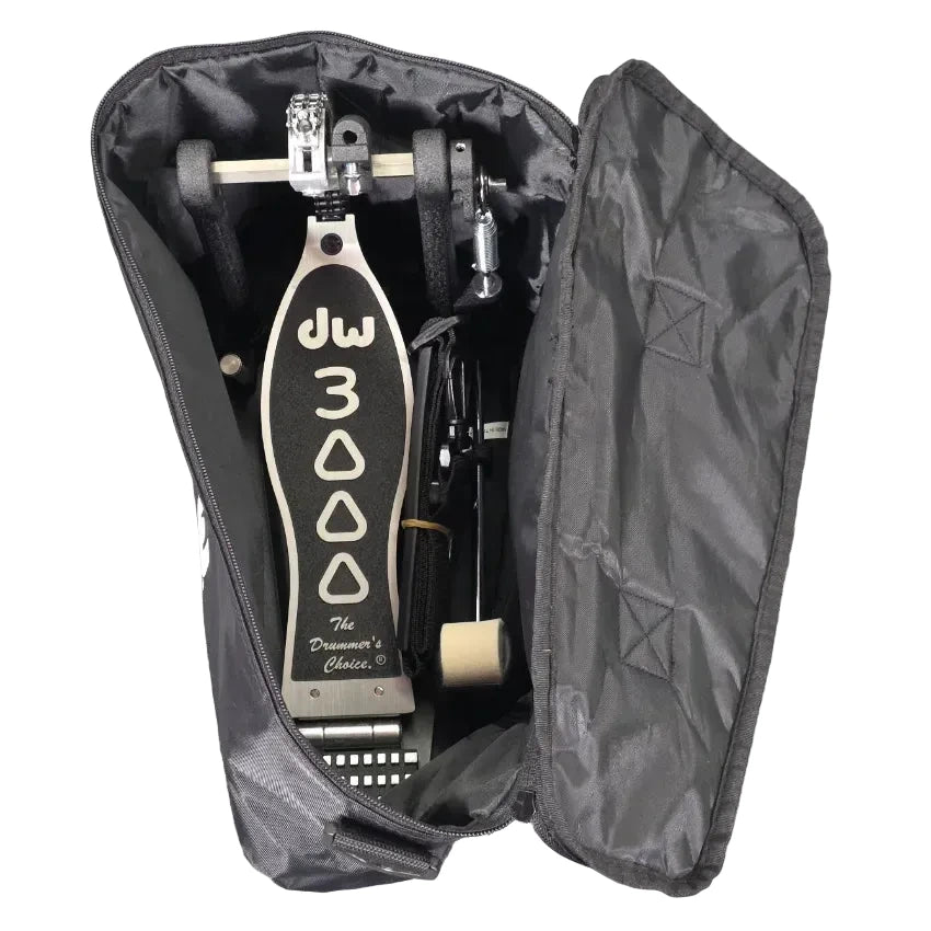 Used DW 3000 Single Bass Drum Pedal w/Soft Case - Excellent - Drum Center Of Portsmouth