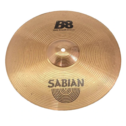Used Sabian B8 Thin Crash Cymbal 14" - Good - Drum Center Of Portsmouth