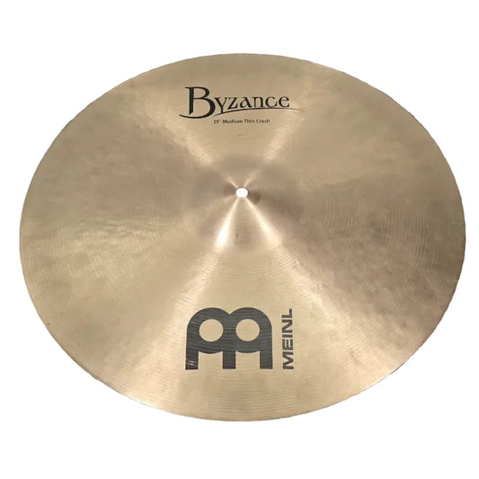 Used Meinl Byzance Traditional Medium Thin Crash Cymbal 19" - Good - Drum Center Of Portsmouth