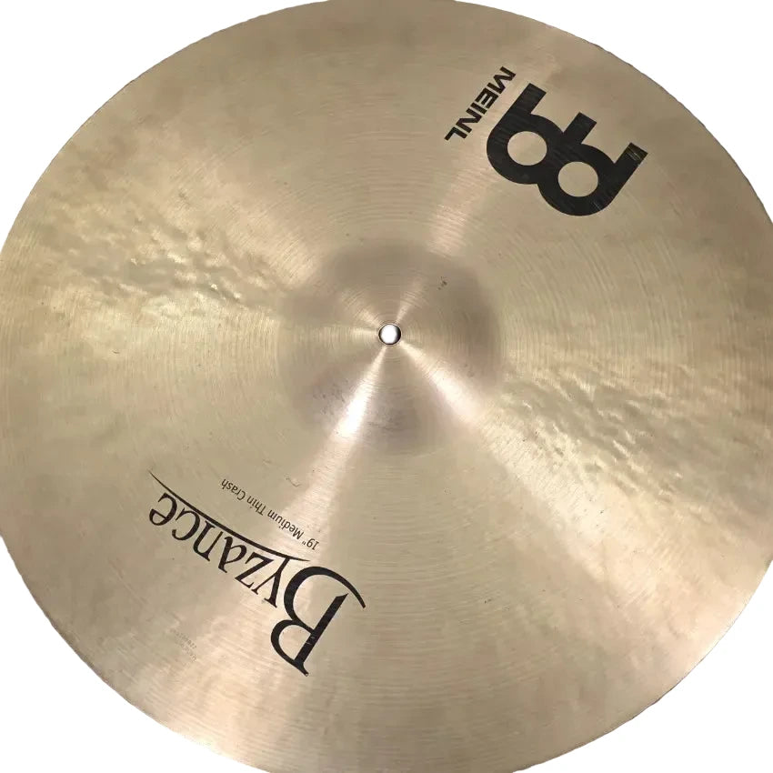 Used Meinl Byzance Traditional Medium Thin Crash Cymbal 19" - Good - Drum Center Of Portsmouth