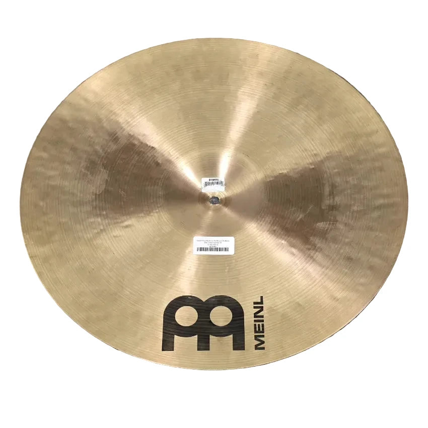 Used Meinl Byzance Traditional Medium Thin Crash Cymbal 19" - Good - Drum Center Of Portsmouth