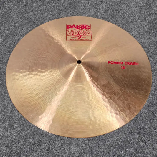Used Paiste 2002 Power Crash 18" - Good - Drum Center Of Portsmouth