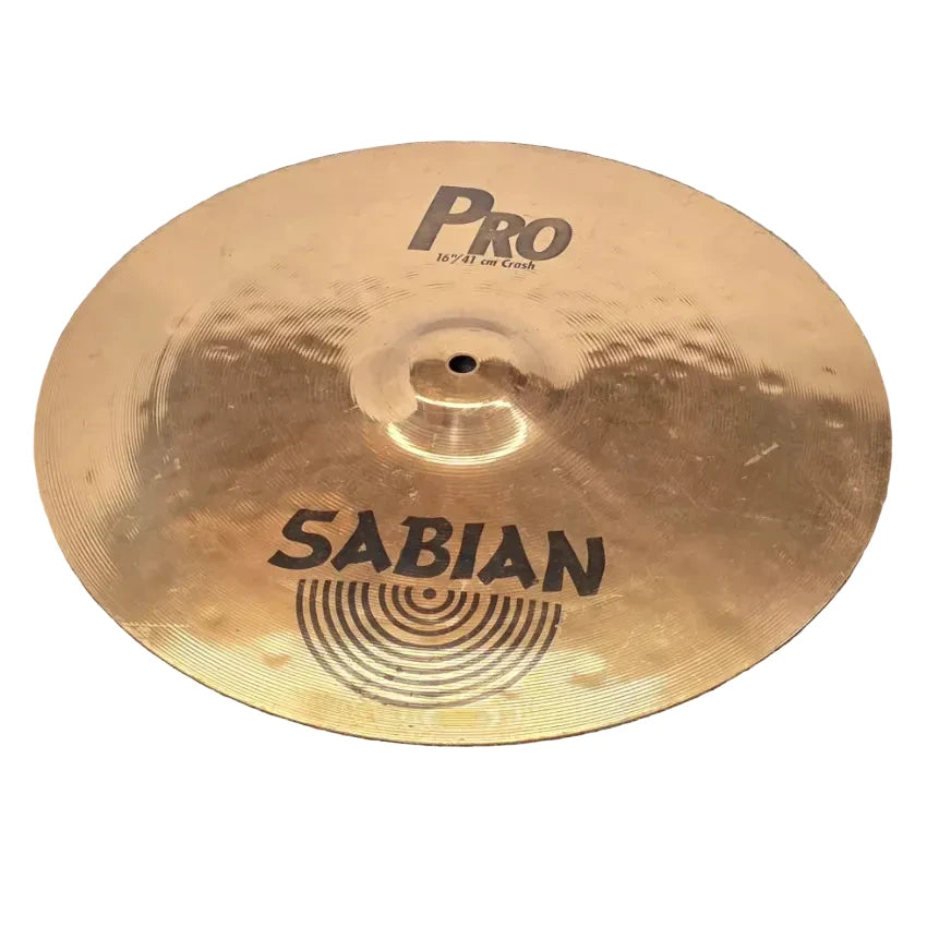 Used Sabian Pro Crash Cymbal 16" - Good - Drum Center Of Portsmouth