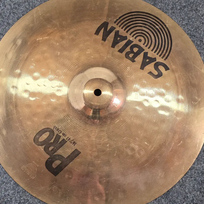 Used Sabian Pro Crash Cymbal 16" - Good - Drum Center Of Portsmouth