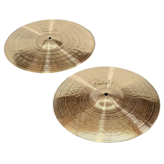 Used Paiste Signature Dark Crisp Hi Hat Cymbals 13" - Very Good - Drum Center Of Portsmouth