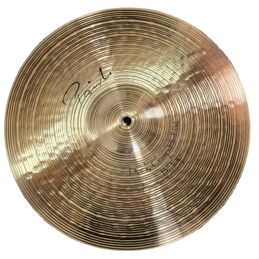 Used Paiste Signature Dark Crisp Hi Hat Cymbals 13" - Very Good - Drum Center Of Portsmouth