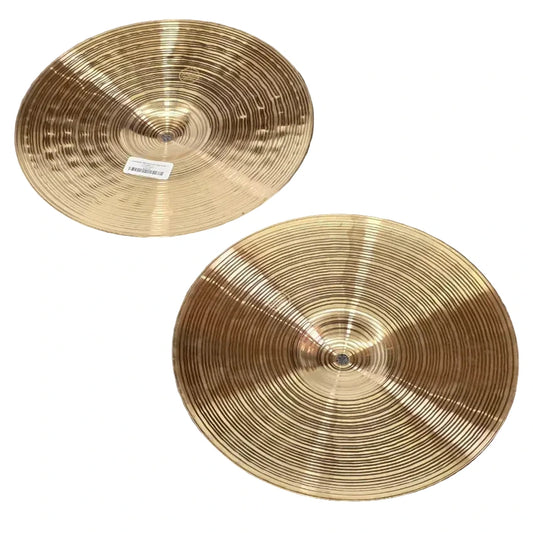 Used Paiste Signature Dark Crisp Hi Hat Cymbals 13" - Very Good - Drum Center Of Portsmouth
