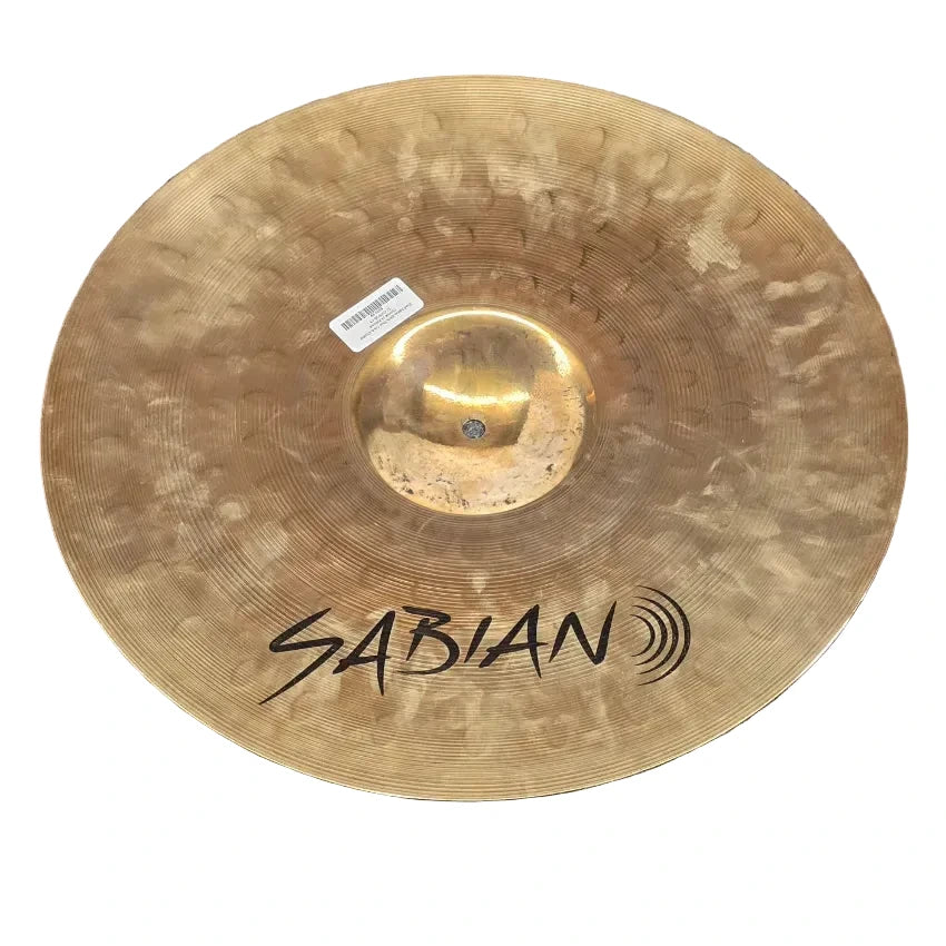 Used Sabian HHX Thin Crash Cymbal Cymbal 18" Brilliant - Very Good - Drum Center Of Portsmouth