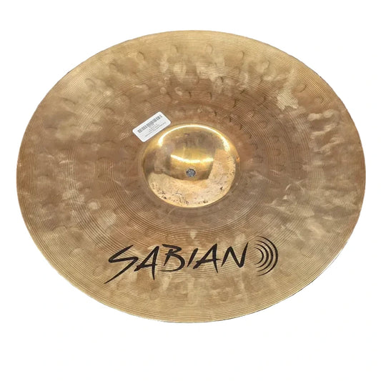 Used Sabian HHX Thin Crash Cymbal Cymbal 18" Brilliant - Very Good - Drum Center Of Portsmouth