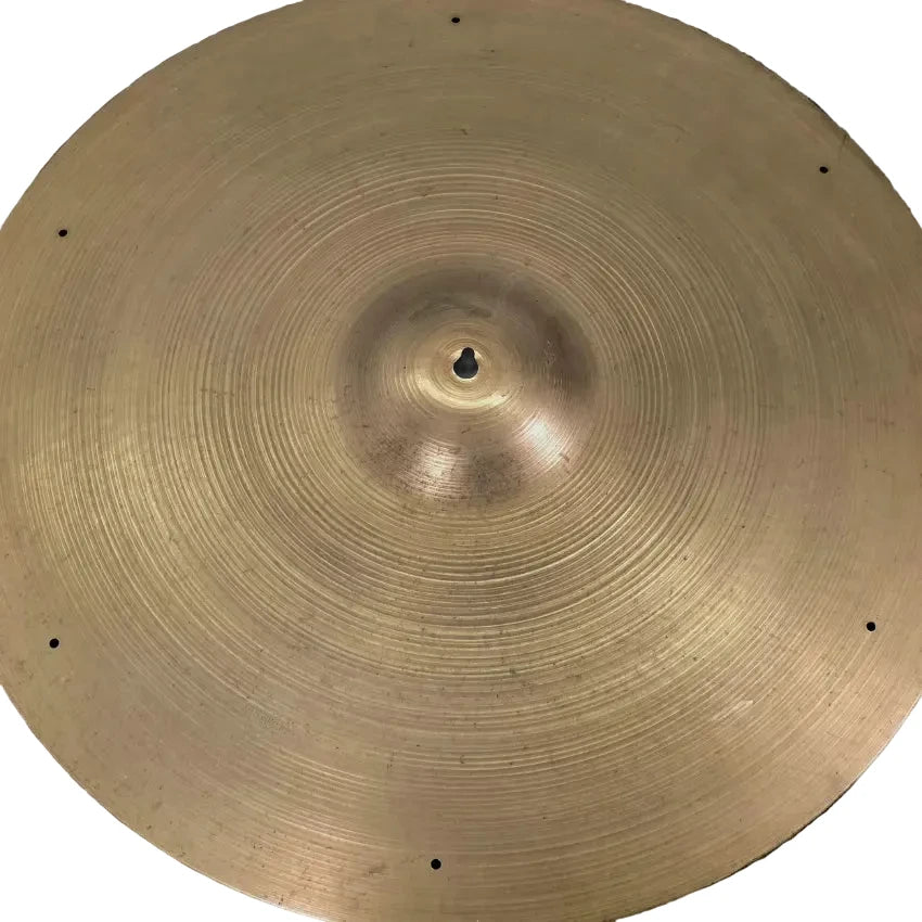 Used Vintage Zildjian Ride Cymbal 22" (Keyholed) - Fair - Drum Center Of Portsmouth