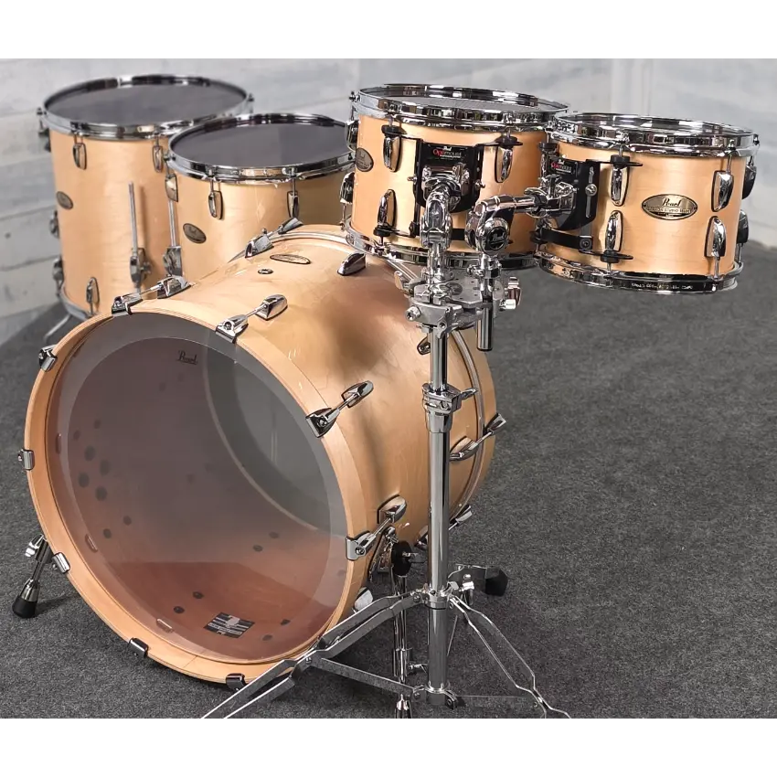 Used Pearl Session Studio Select 5pc Drum Set Natural Birch - Very Good - Drum Center Of Portsmouth