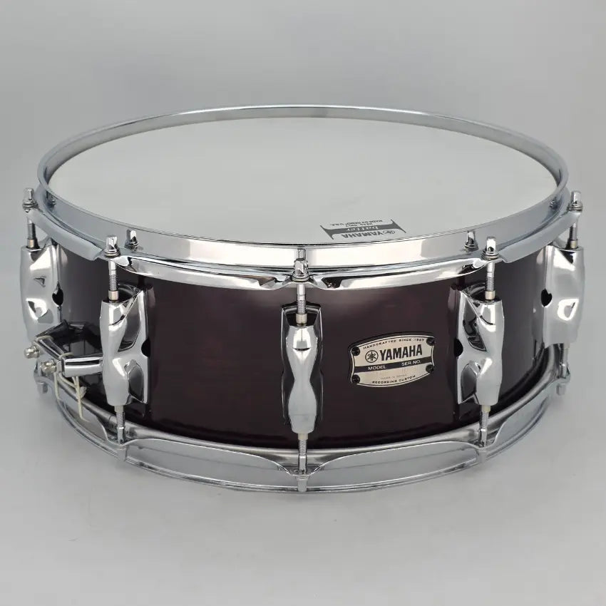 Used Yamaha Recording Custom Snare Drum 14x5.5 Classic Walnut - Good - Drum Center Of Portsmouth