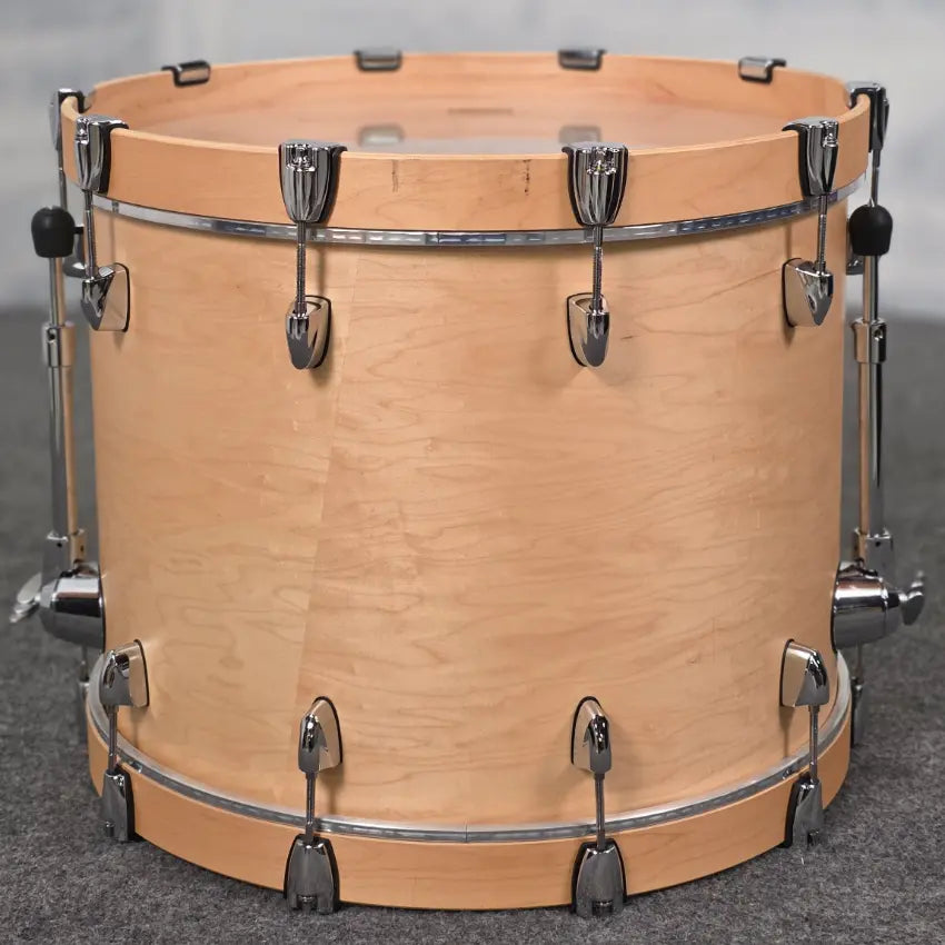 Used Yamaha Tour Custom Maple 4pc Drum Set w/20BD Butterscotch Satin - Good - Drum Center Of Portsmouth