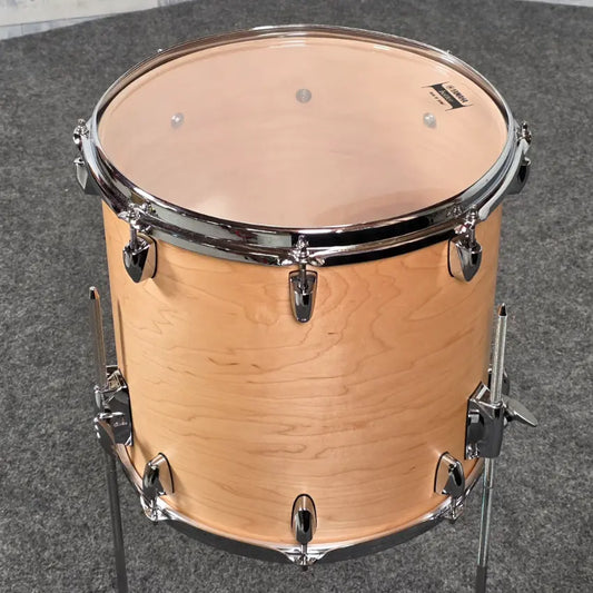 Used Yamaha Tour Custom Maple Floor Tom 14x13 Butterscotch Satin - Good - Drum Center Of Portsmouth