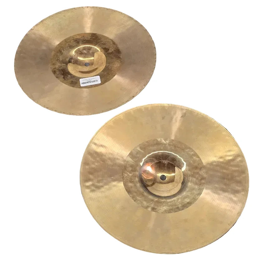 Used Zildjian K Hybrid Hi Hat Cymbals 14" - Very Good - Drum Center Of Portsmouth