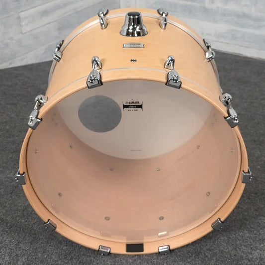 Used Yamaha Tour Custom Maple Bass Drum 22x16 Butterscotch Satin - Good - Drum Center Of Portsmouth