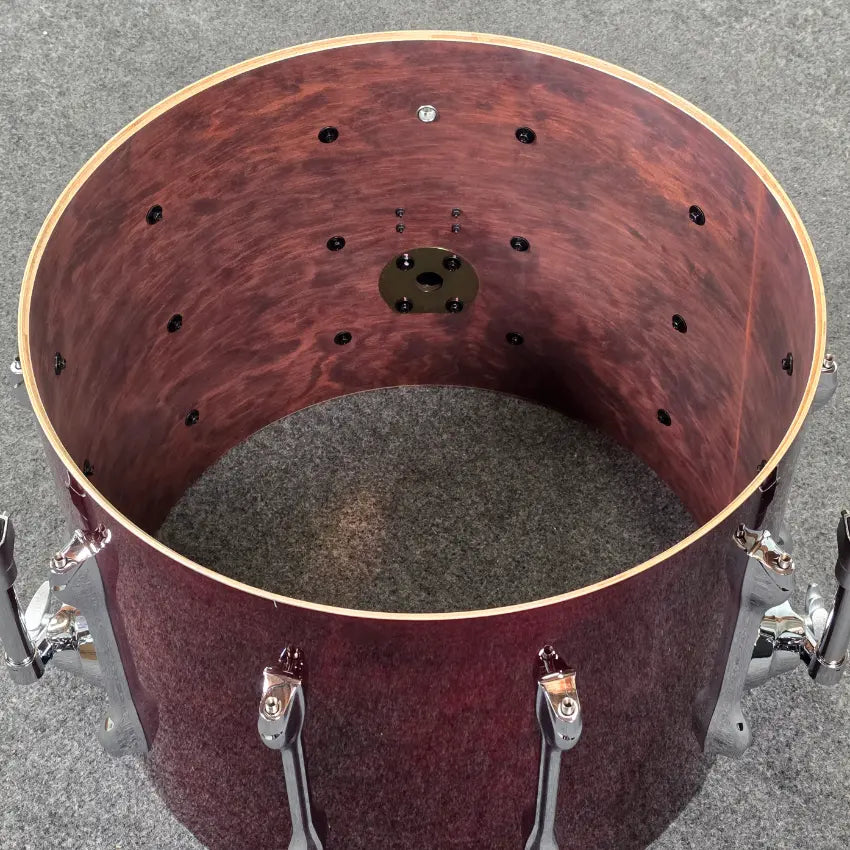 Used Yamaha Recording Custom Bass Drum 20x16 Classic Walnut - Good - Drum Center Of Portsmouth