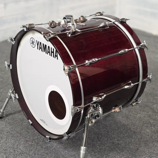 Used Yamaha Recording Custom Bass Drum 20x16 Classic Walnut - Good - Drum Center Of Portsmouth